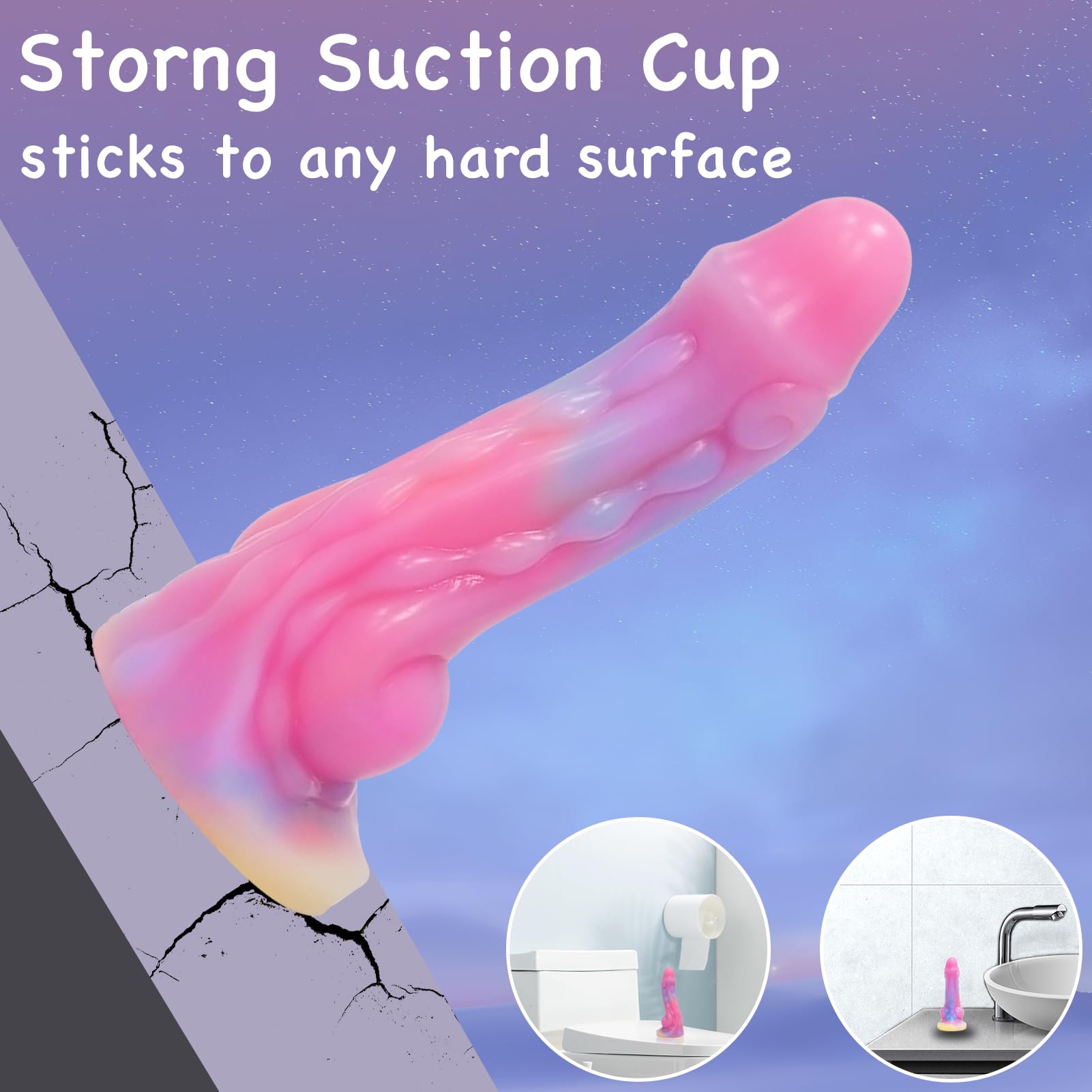 Bizarre Glow Fantasy Monkey-Shaped Dildo