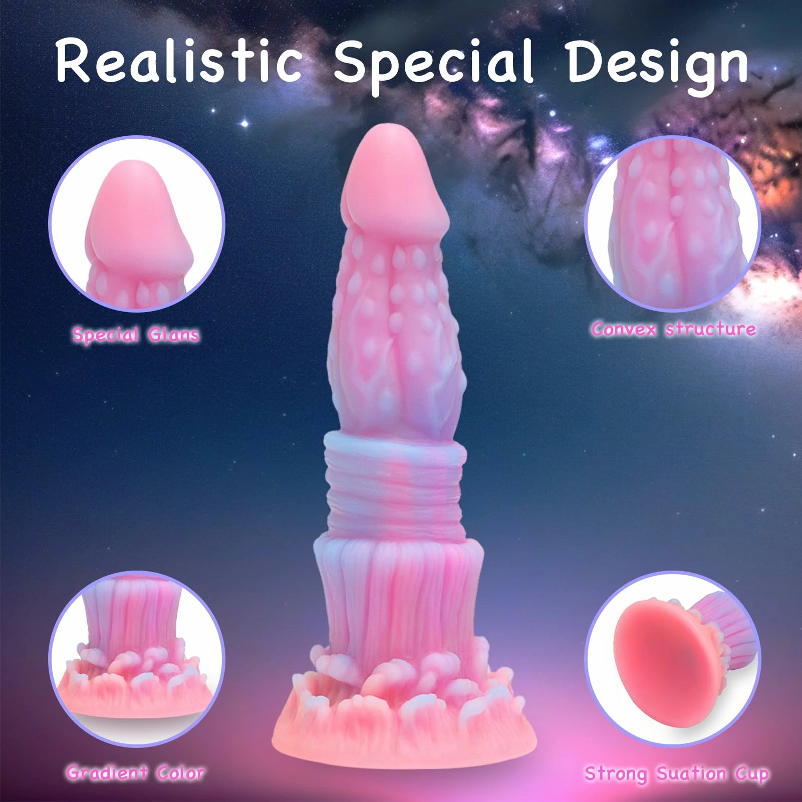 Bizarre Glow Fantasy Scorpion-Shaped Dildo