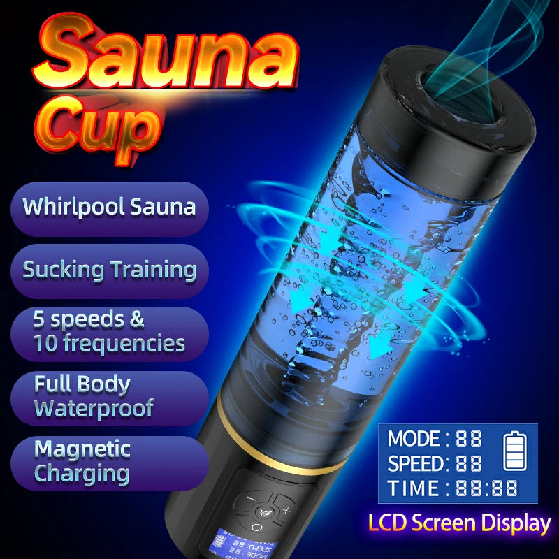 Sauna Masturbator