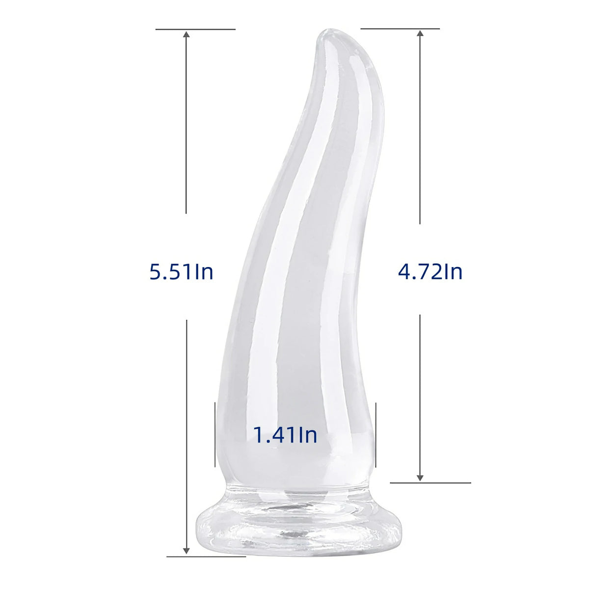 Transparent Tentacle Anal Plug