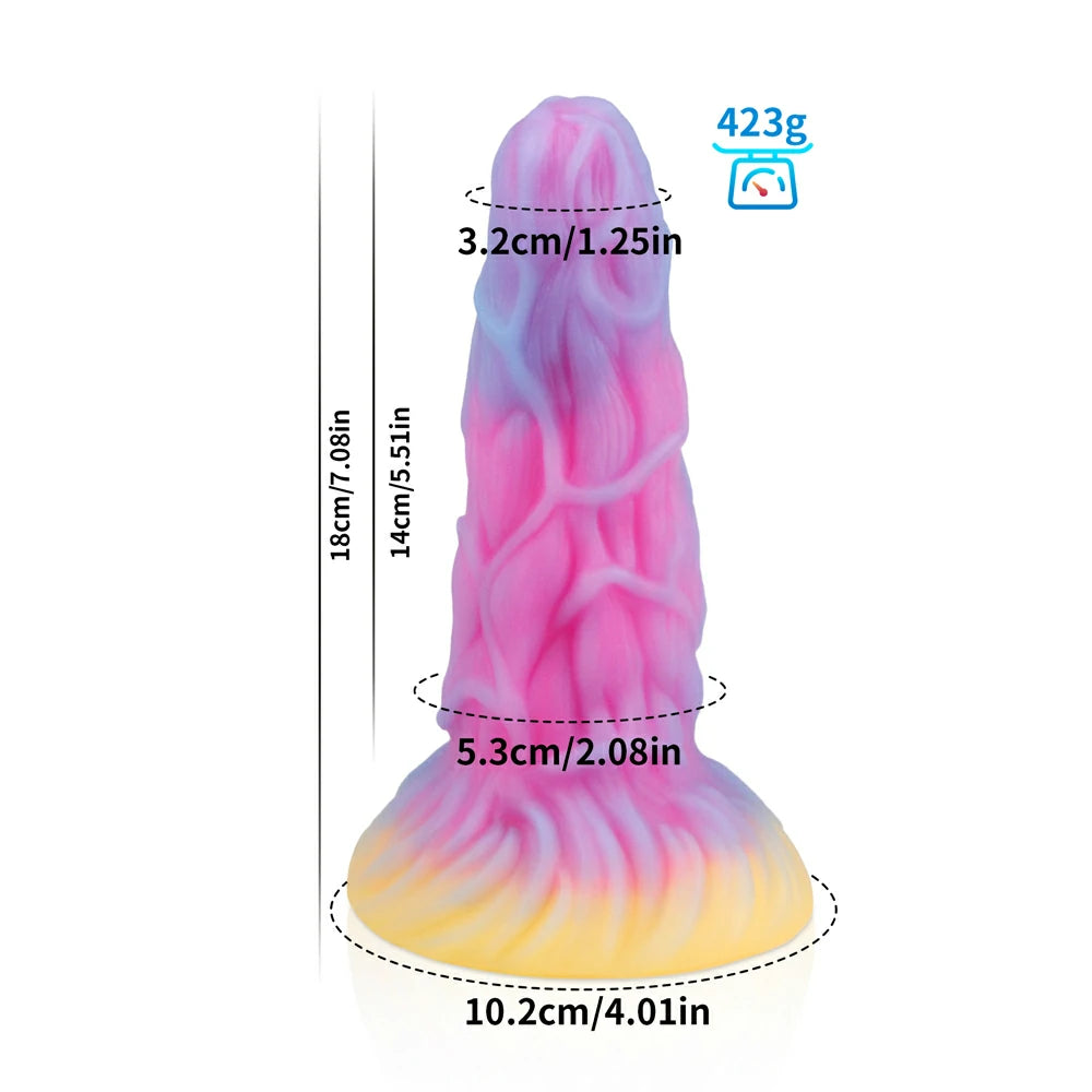 Bizarre Glow Fantasy Tree Root-Shaped Dildo