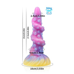 Bizarre Glow Fantasy Tentacle-Shaped Dildo