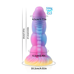 Bizarre Glow Fantasy Dolphin-Shaped Dildo